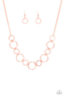 Circus Show - Copper Paparazzi Necklace
