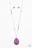 Desert Meadow - Purple Paparazzi Necklace