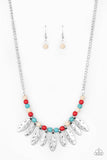 Neutral TERRA-tory - Multi Paparazzi Necklace