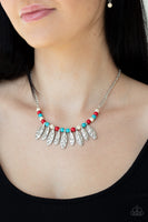 Neutral TERRA-tory - Multi Paparazzi Necklace
