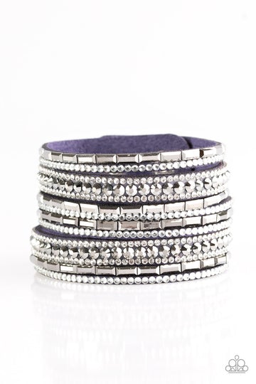 Wham Bam Glam Blue Paparazzi Urban Bracelet