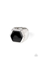 HEX Out - Black Paparazzi Ring