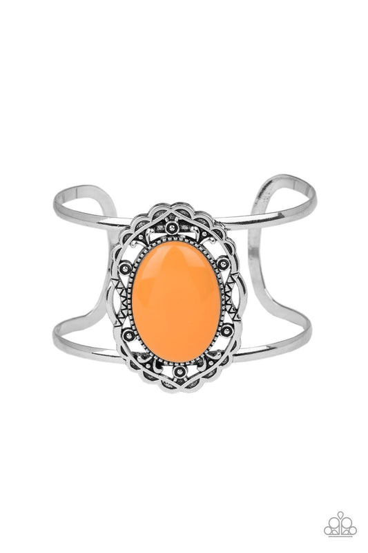 Vibrantly Vibrant Orange Paparazzi Bracelet