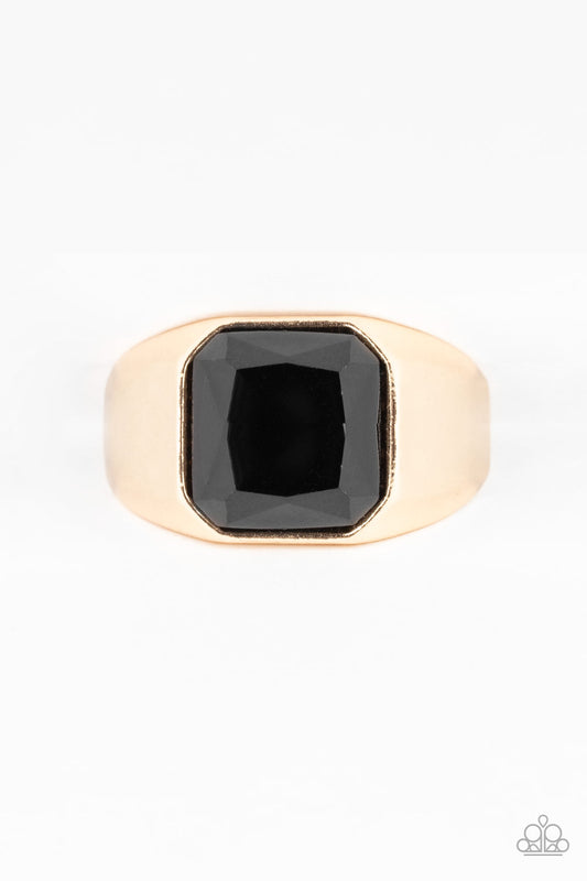 Going Pro - Black Paparazzi Ring