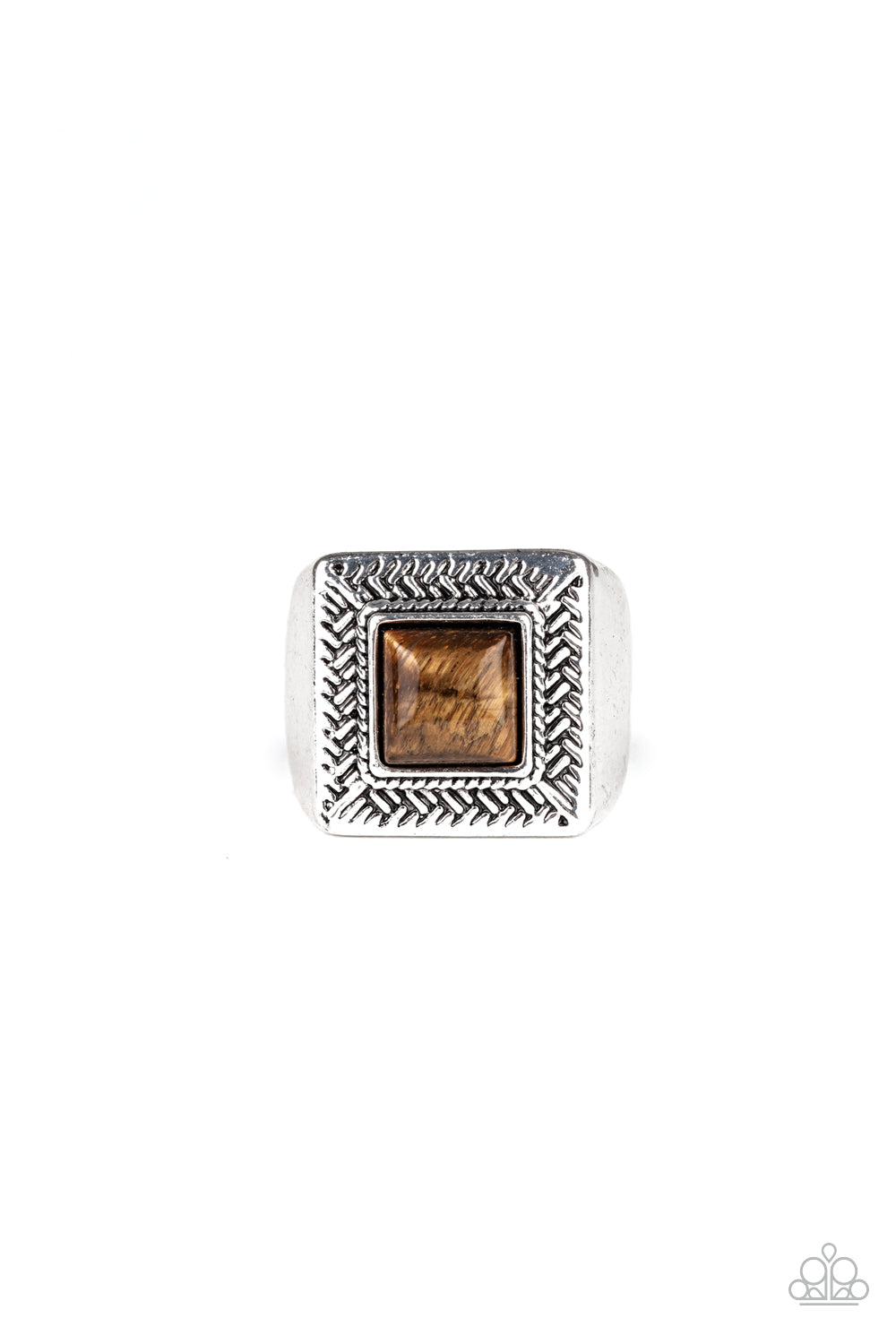 The Wrangler - Brown Paparazzi Urban Ring
