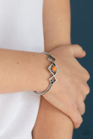 Dainty Deco - Orange Paparazzi Bracelet