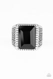 Winning Attitude - Black Paparazzi Ring