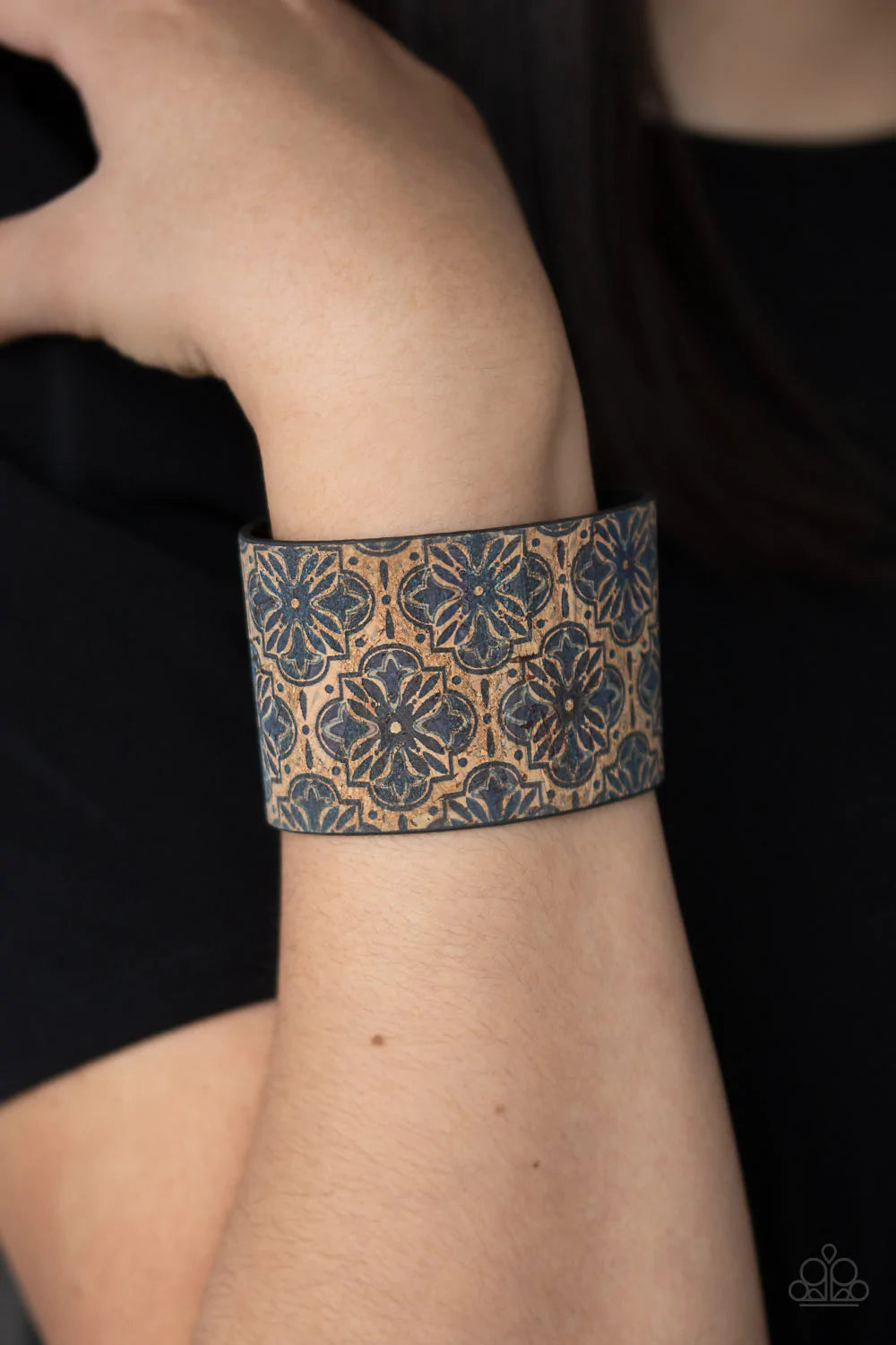 Cork Culture Blue Paparazzi Urban Bracelet