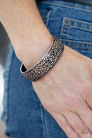 Garden Tropic - Copper Paparazzi Cuff Bracelet