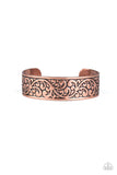 Read The VINE Print - Copper Paparazzi Cuff Bracelet