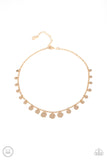 Minimal Magic - Gold Paparazzi Necklace