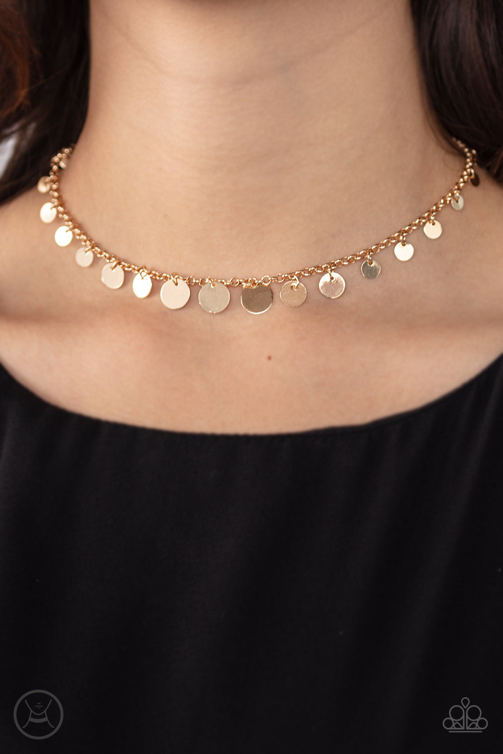 Minimal Magic - Gold Paparazzi Necklace