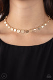 Minimal Magic - Gold Paparazzi Necklace