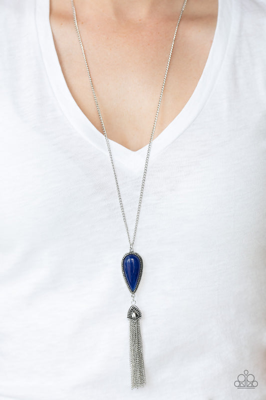 Zen Generation - Blue Paparazzi Necklace