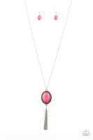 Nomadic Dramatics - Pink Paparazzi Necklace