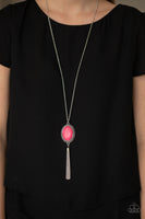 Nomadic Dramatics - Pink Paparazzi Necklace