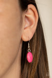 Nomadic Dramatics - Pink Paparazzi Necklace