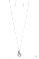 Liberty And Justice For All - Blue Paparazzi Necklace
