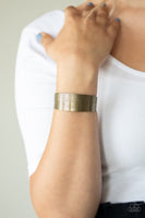 Mixed Vibes - Brass Paparazzi Cuff Bracelet