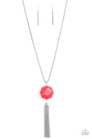 Prismatically Polygon - Pink Paparazzi Necklace