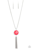 Prismatically Polygon - Pink Paparazzi Necklace