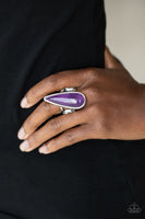 Spiritual Awakening - Purple Paparazzi Ring