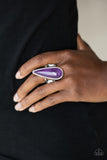 Spiritual Awakening - Purple Paparazzi Ring