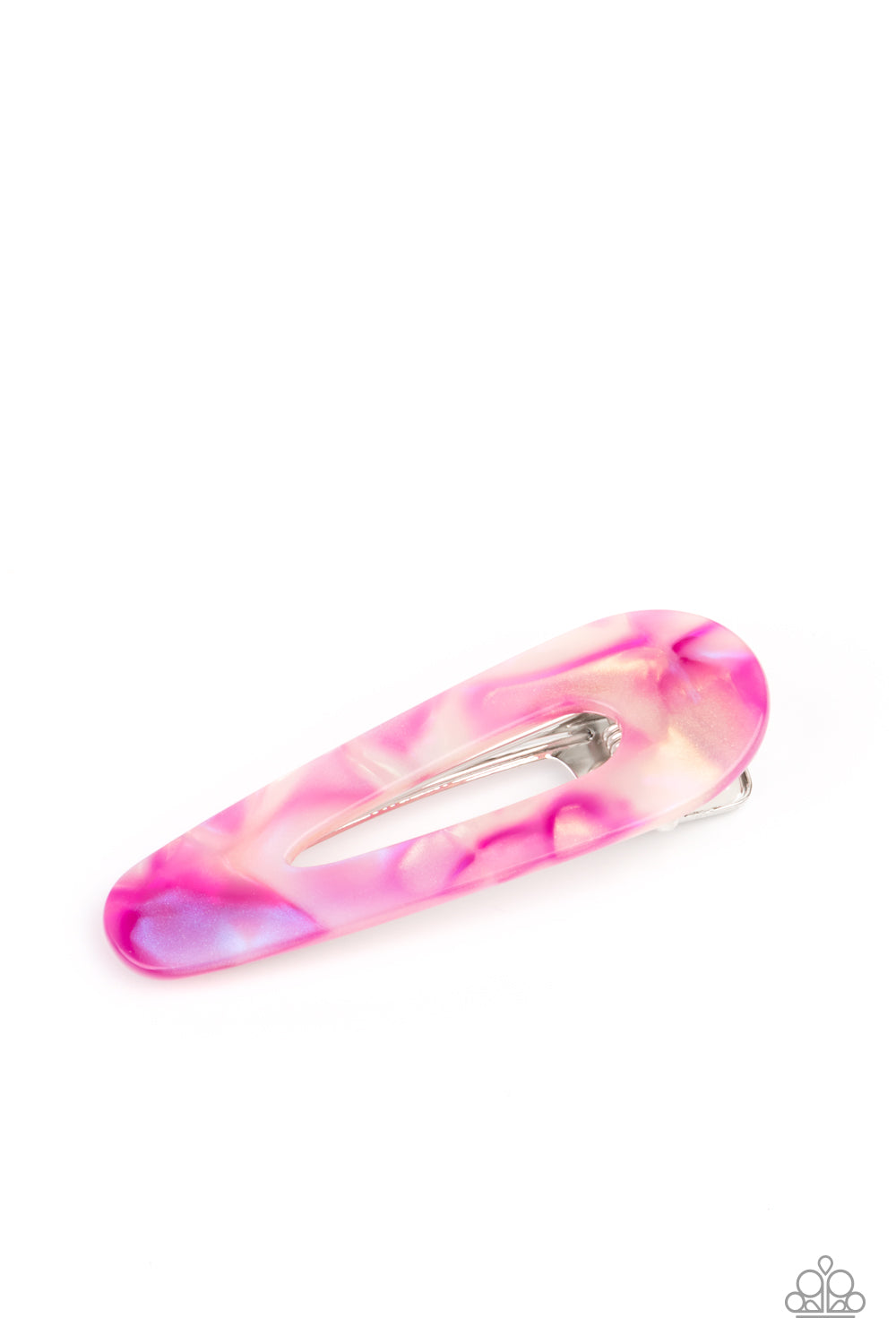 Walking on HAIR - Pink Paparazzi Hair Clip