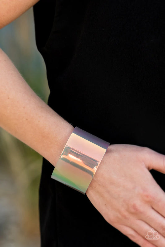 Holographic Aura Multi Paparazzi Bracelet