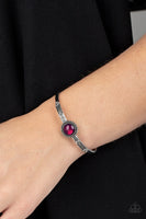 PIECE of Mind - Purple Paparazzi Bracelet