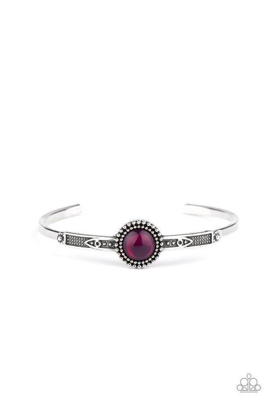 PIECE of Mind - Purple Paparazzi Bracelet