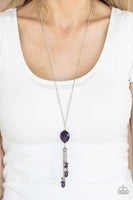 Fringe Flavor - Purple Paparazzi Necklace