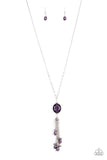 Fringe Flavor - Purple Paparazzi Necklace