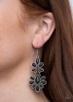 Cactus Cruise - Black Paparazzi Earrings