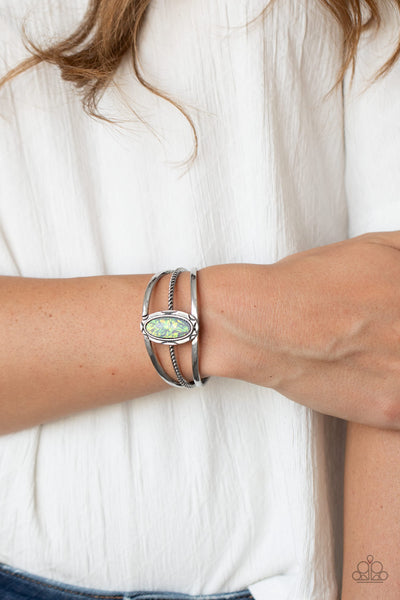 Stone Sahara - Multi Paparazzi Cuff Bracelet
