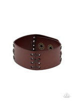 Batters Up - Brown Paparazzi Urban Bracelet