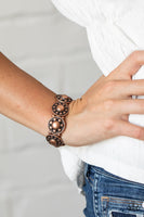Rural Fields - Copper Paparazzi Stretch Bracelet