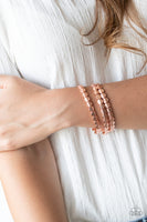 Hammered Heirloom - Copper Paparazzi Bracelet