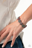 Bohemian Flowerbed - Multi Paparazzi Bracelet