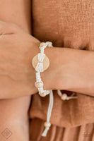 The Road KNOT Taken White Bracelet
