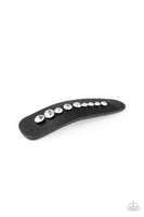 Snap Out Of It! - Black Paparazzi Hair Clip