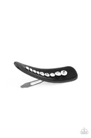 Snap Out Of It! - Black Paparazzi Hair Clip