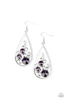 Tempest Twinkle - Purple Paparazzi Earrings