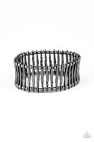 Rustic Rebellion - Black Paparazzi Bracelet