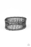 Rustic Rebellion - Black Paparazzi Bracelet