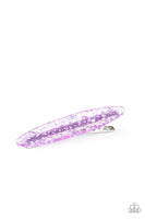 Confetti Couture - Purple Paparazzi Hair Clip