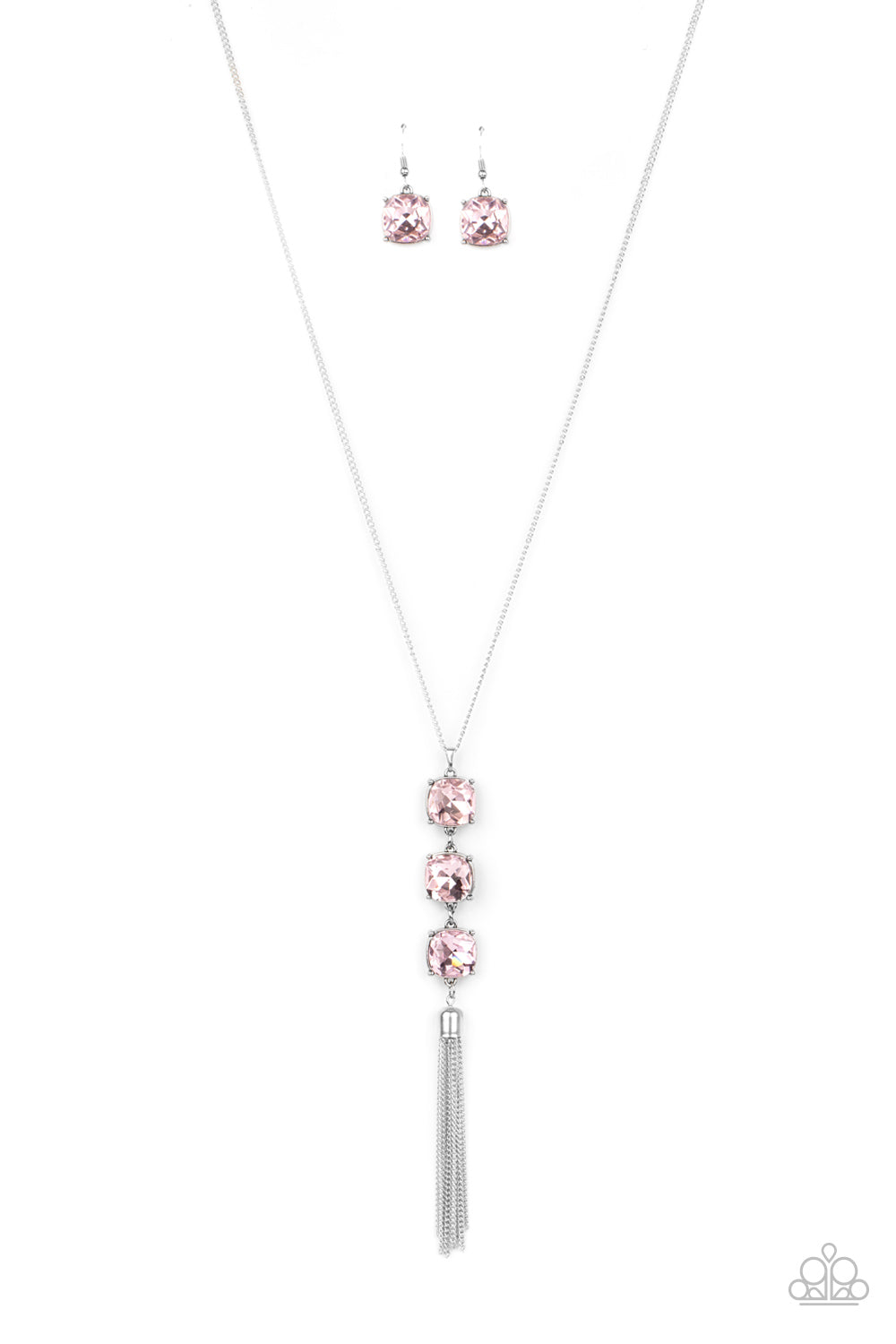 GLOW Me The Money! - Pink Paparazzi Necklace