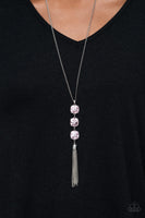 GLOW Me The Money! - Pink Paparazzi Necklace