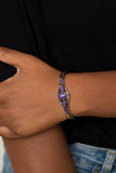 Dream Beam - Purple Paparazzi Cuff Bracelet