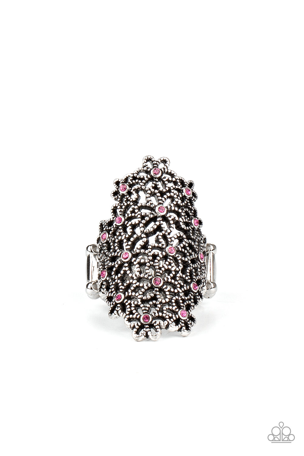 You're a Sunflower - Pink Paparazzi Ring